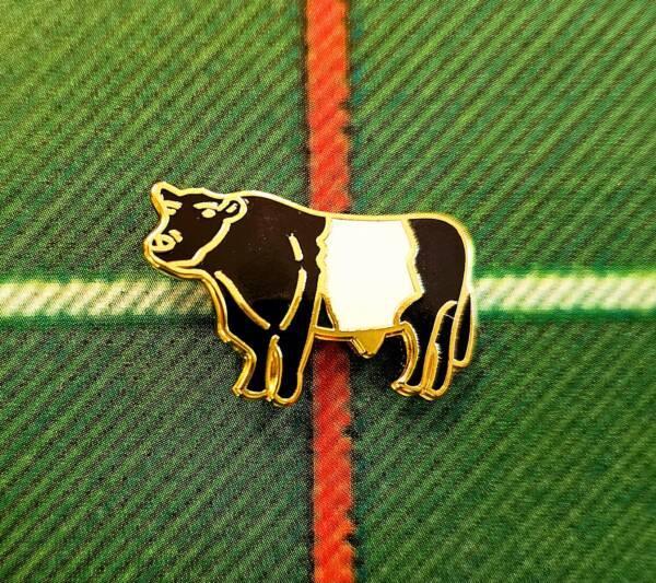 Belted Galloway Pin