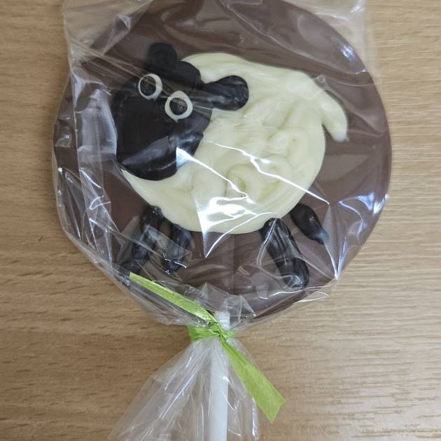 Chocolate Lamb Lolly
