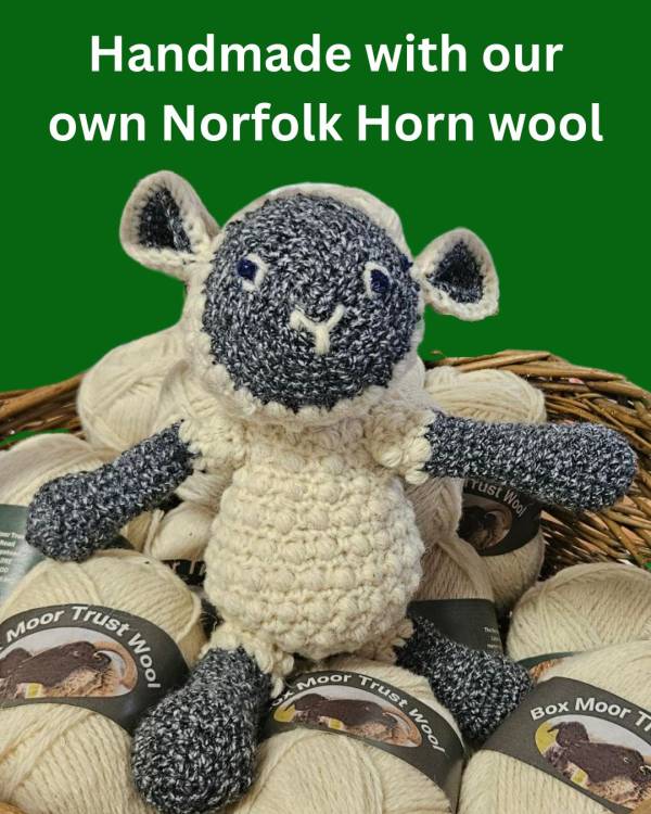 Handmade Crochet Lamb